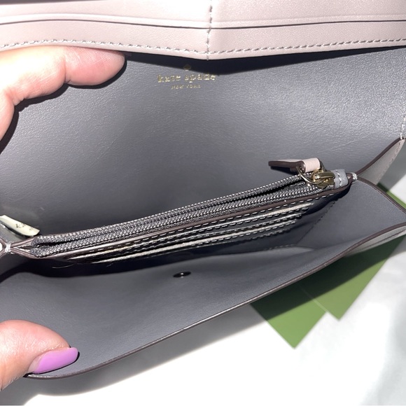 EUC Kate Spade Long Foldover Wallet - Picture 5 of 8